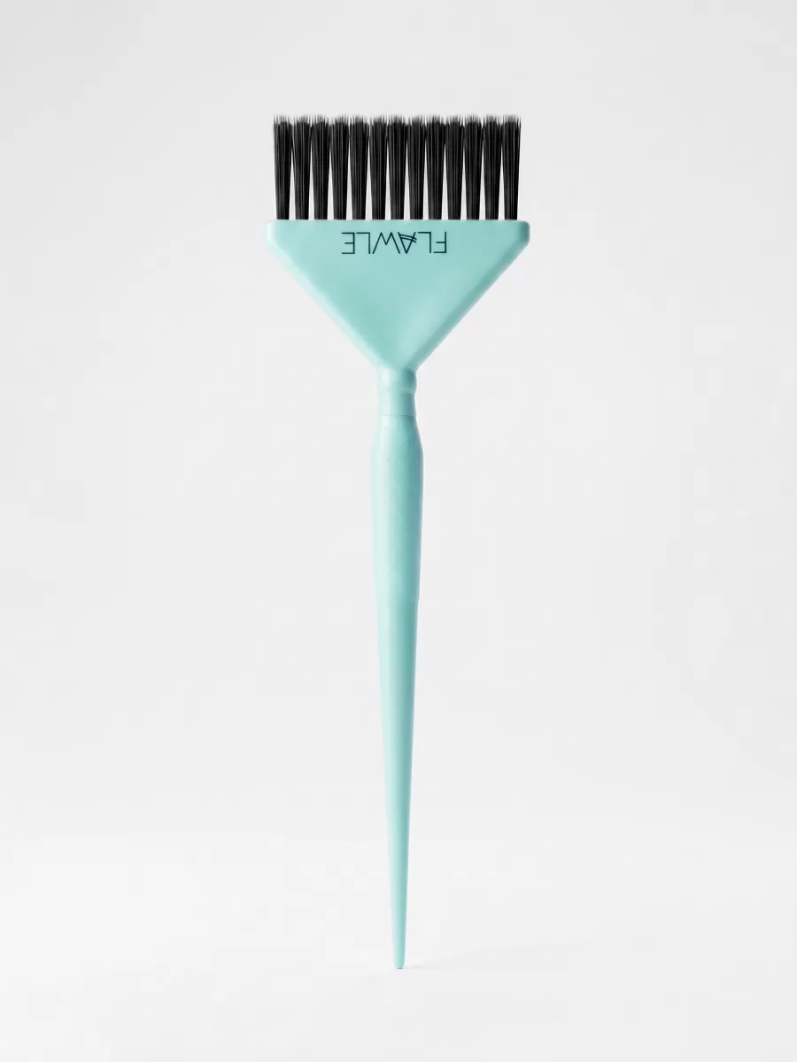 Широкая кисть для окрашивания волос Flawle FL113 BLUE