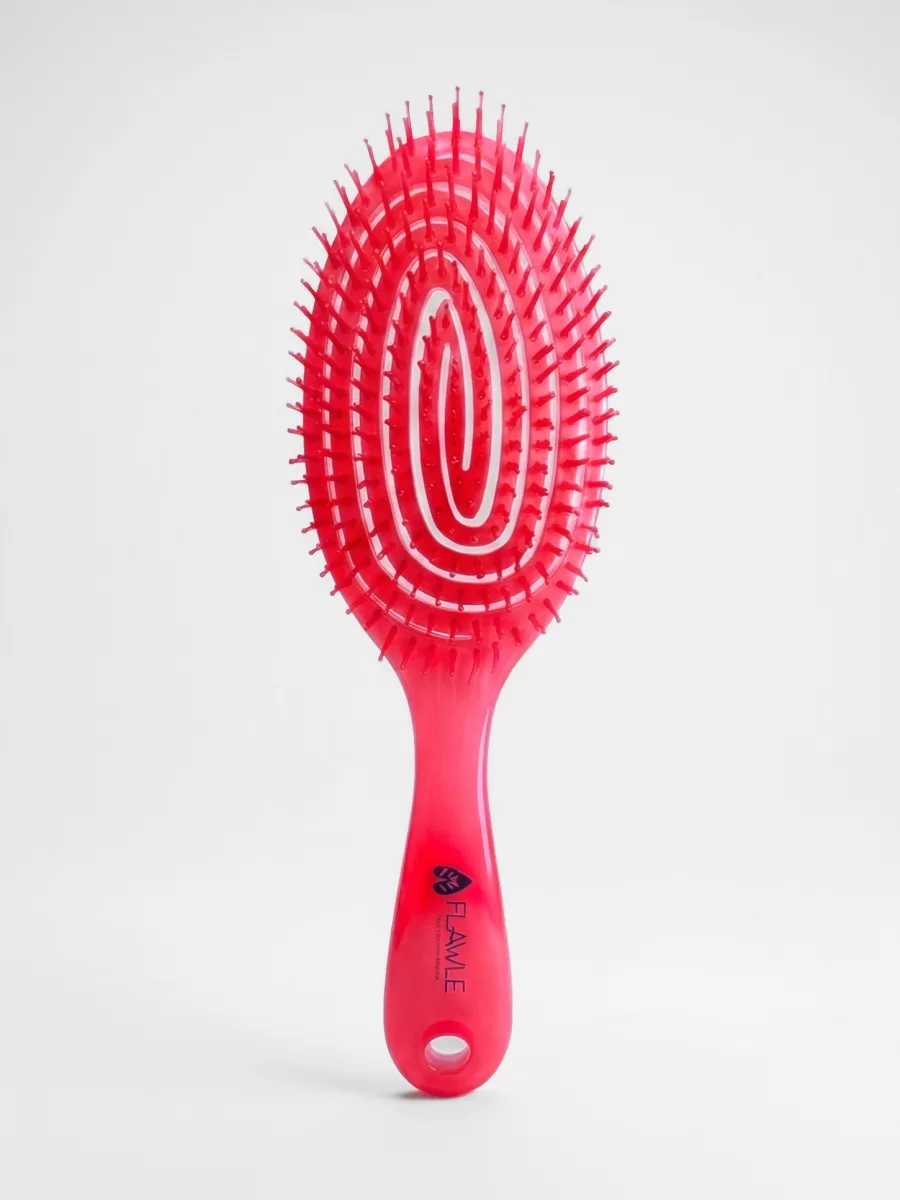 Расческа спиральная для волос Flawle FL211 Frosty Pink