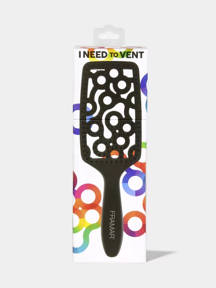 Щетка для волос Framar Vent Brush Black