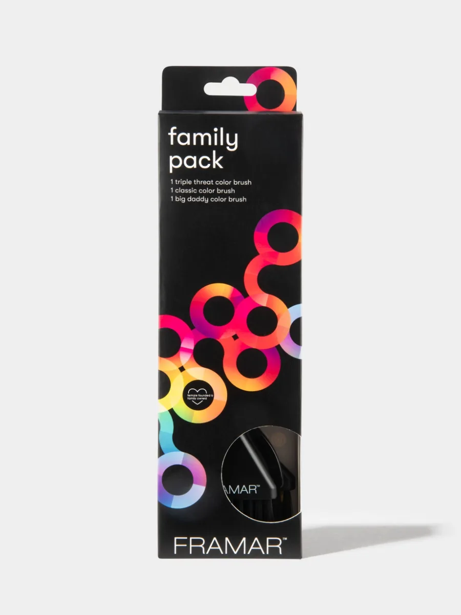 Кисти для окрашивания волос Framar Family Pack 3 шт