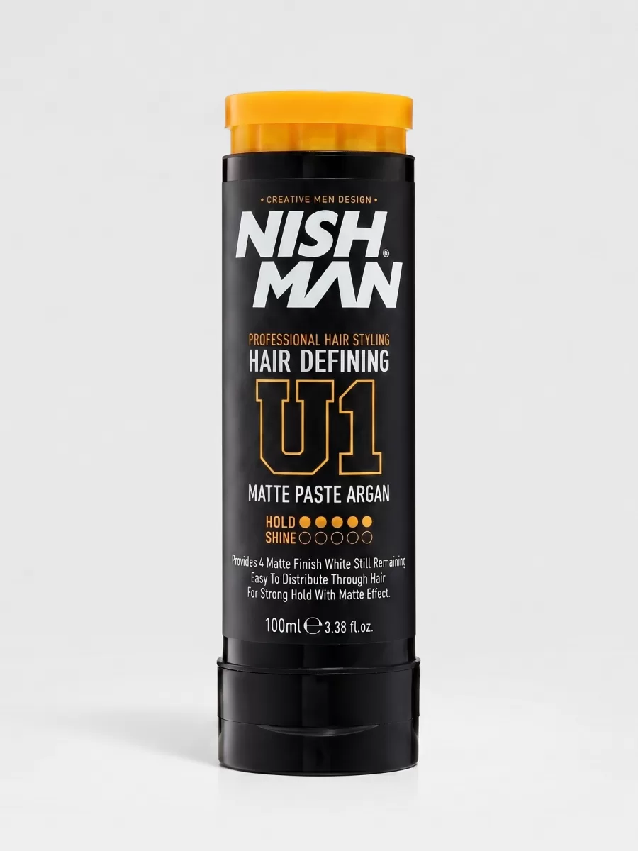Матовая паста для укладки волос Nishman U1 Argan 100 мл