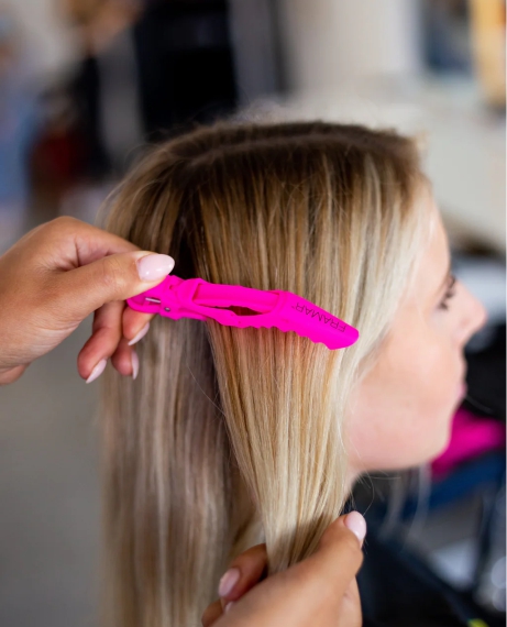 Зажимы для волос Framar Gator Grips Pink 4 шт.