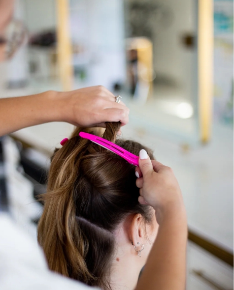 Зажимы для волос Framar Super Sectioners Clips Pink 4 шт.