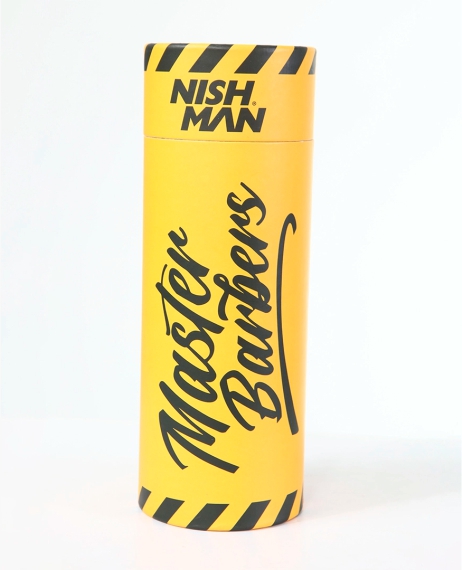 Парикмахерский пеньюар Nishman Master Barbers Cape Yellow