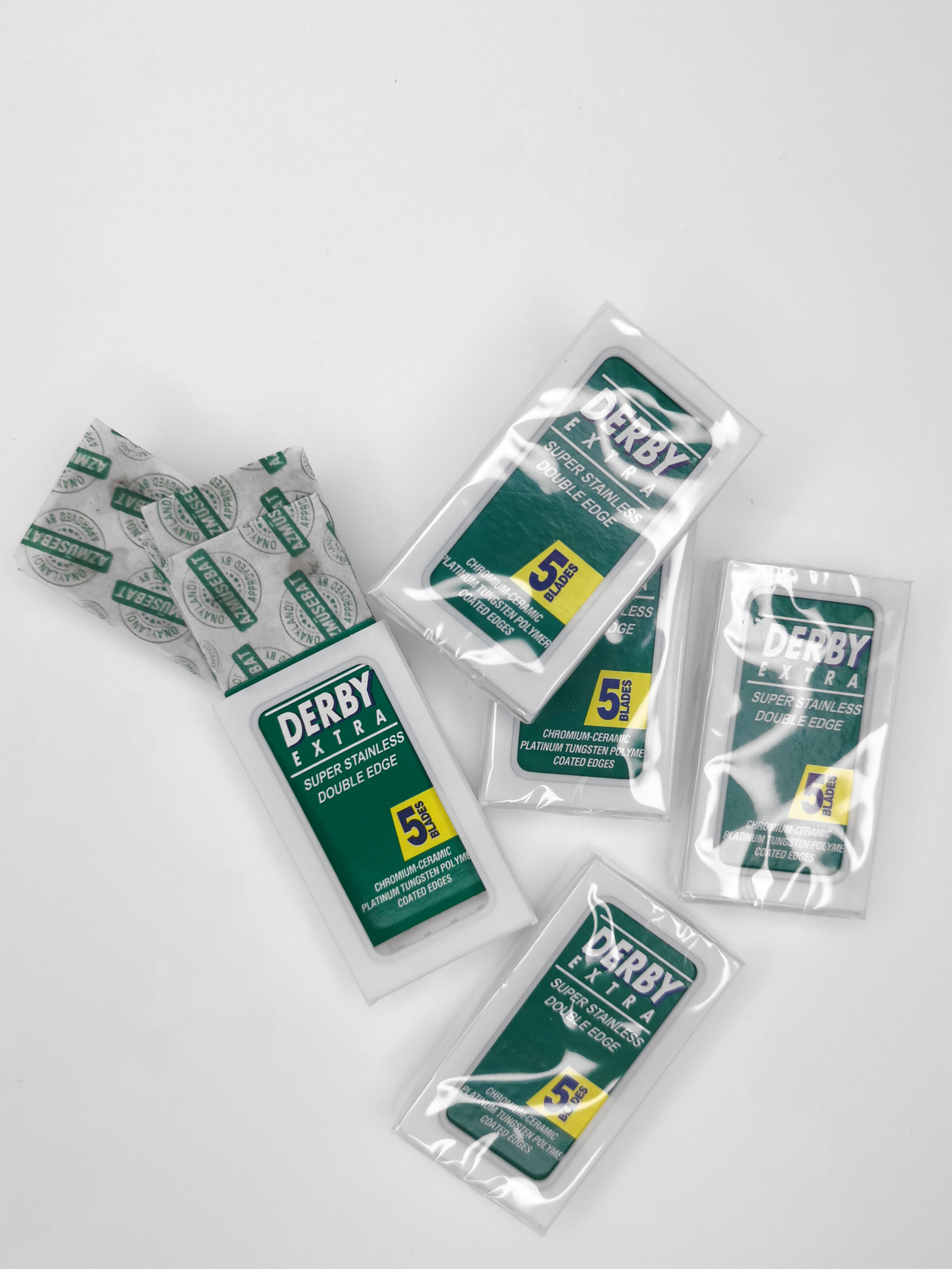 Двусторонние лезвия Derby Professional Extra 100 шт