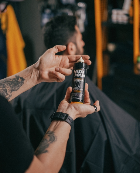 Матовая паста для укладки волос Nishman U1 Argan 100 мл