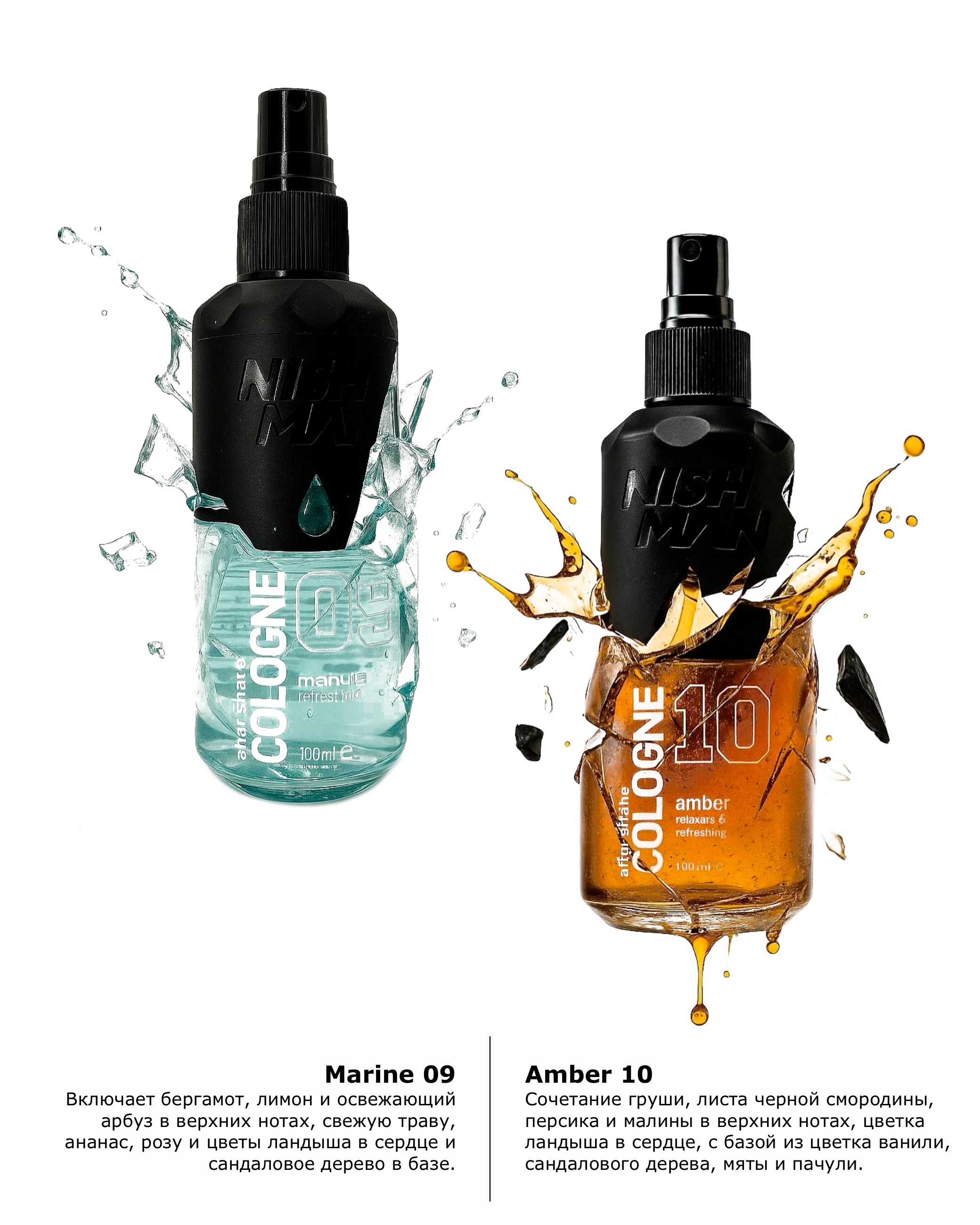 Одеколон после бритья Nishman 4 Lemon 400 мл
