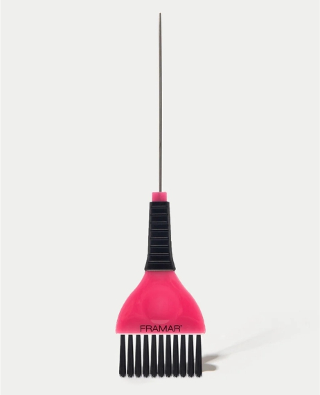 Кисть для окрашивания Framar Pin Tail Brush Pink