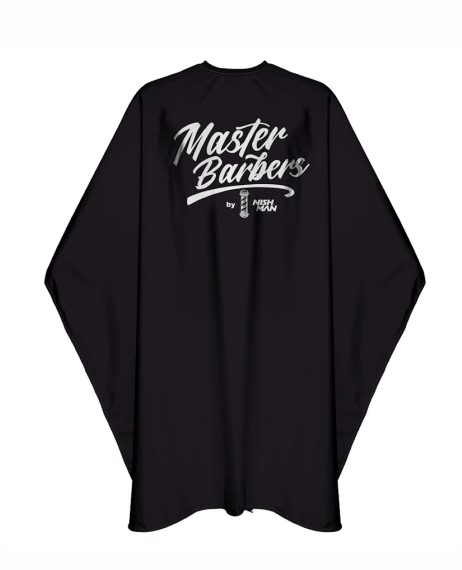 Парикмахерский пеньюар Nishman Master Barbers Black