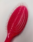 Расческа спиральная для волос Flawle Frosty Pink