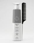 Шампунь Nishlady Touch of Silver 503 мл + расческа Flawle FL235 Black